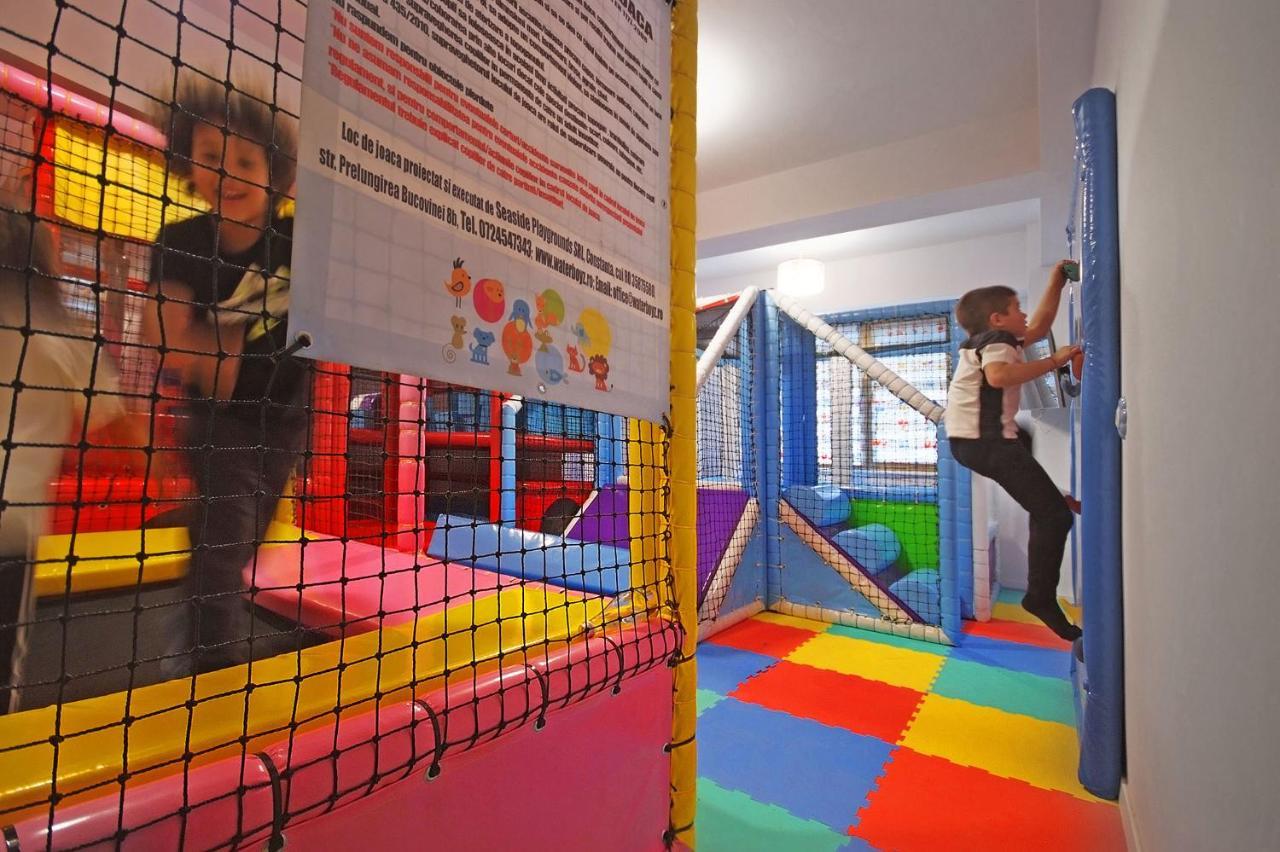 Complex Panoramic Hotell Slănic-Moldova Eksteriør bilde